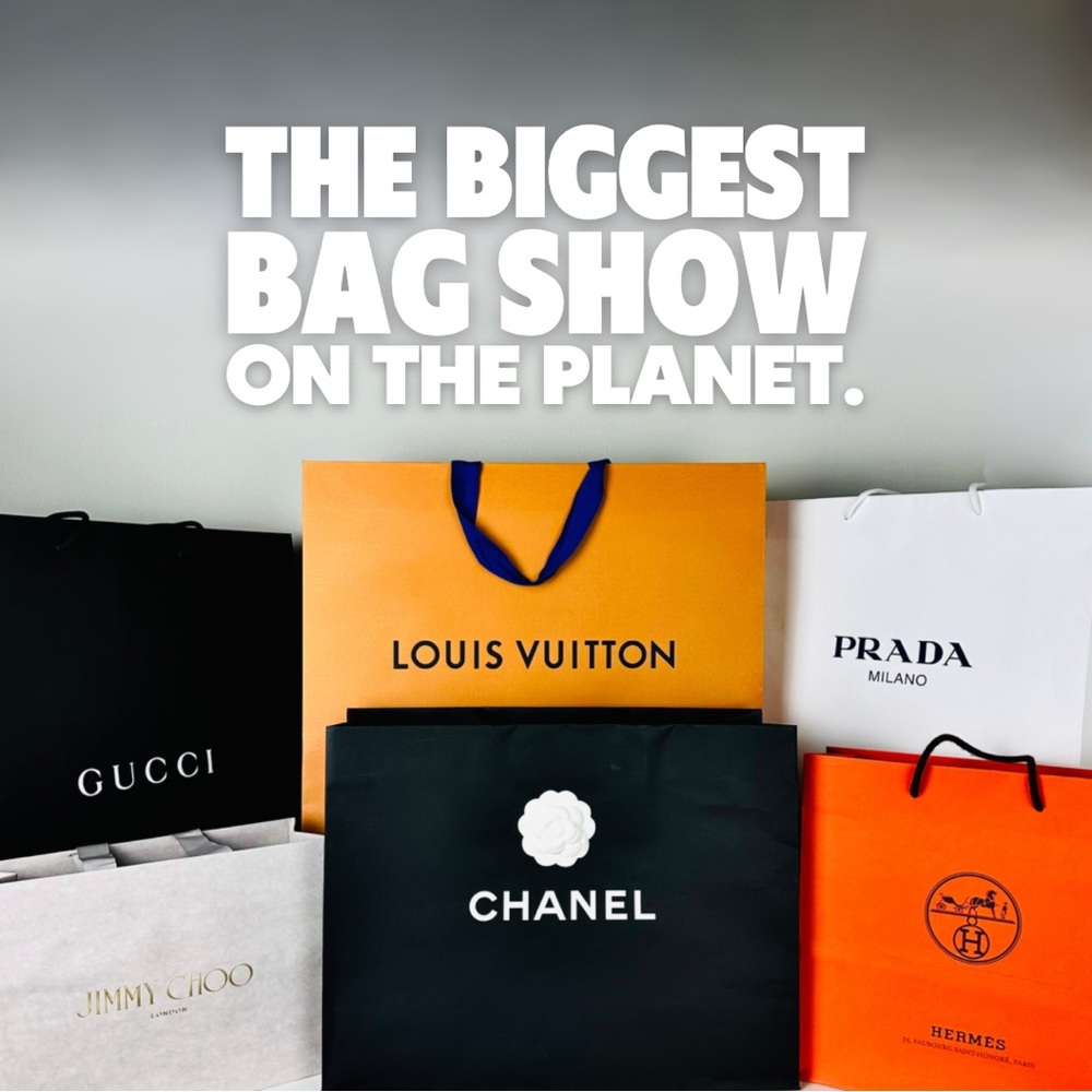 THE BIGGEST BAG SHOW ON THE PLANET!! Like this listing to be notified!